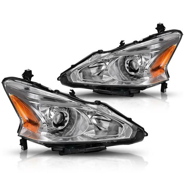 For 2014 2015 2016 Rogue OE Style Halogen Headlights Headlamps Pair Left+Right